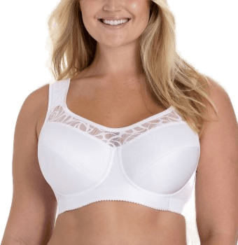 Miss Mary Of Sweden Cotton Simplex BH Hvit