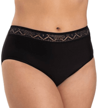 Miss Mary Breeze High Waist Maxi Brief Svart