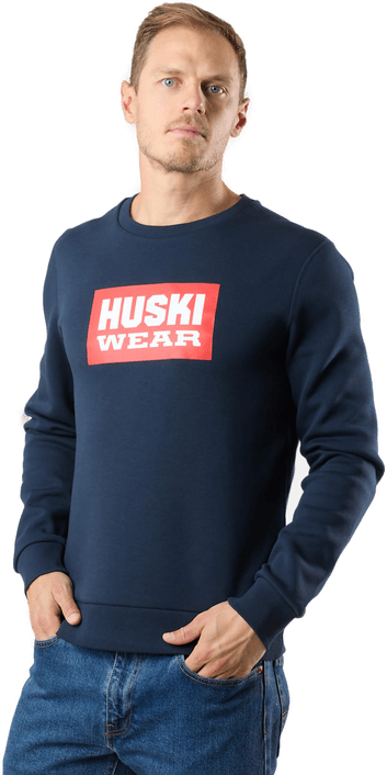 Huski Wear Logo Crew