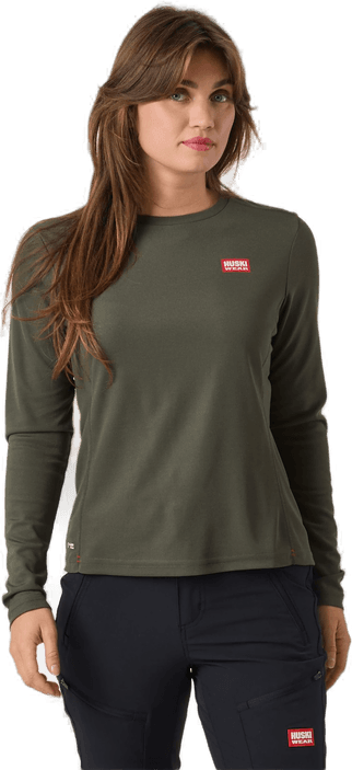 Huski Wear W X LS TEE