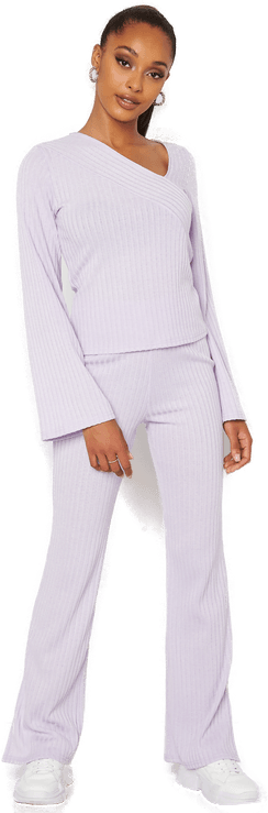 Bubbleroom Lesley rib top