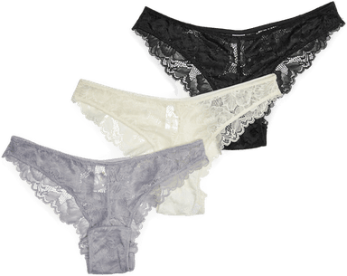 Bubbleroom 3-pack Bessie Lace Brief