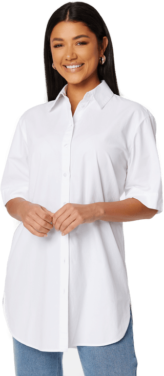 Bubbleroom Minou ss long shirt