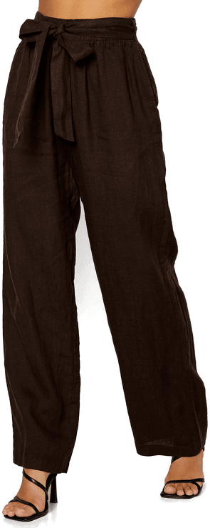 Bubbleroom Care Alyssa Loose Linen Pants