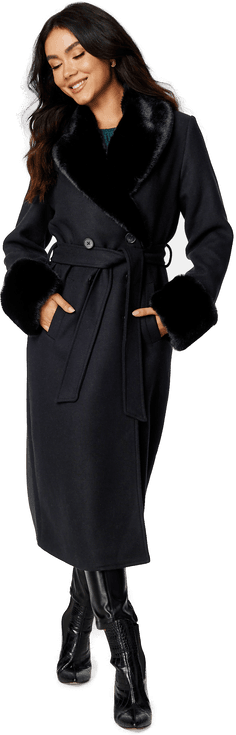 Chiara Forthi Fortina Wool Blend Coat
