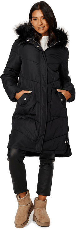 Happy Holly Nilla Long Padded Jacket