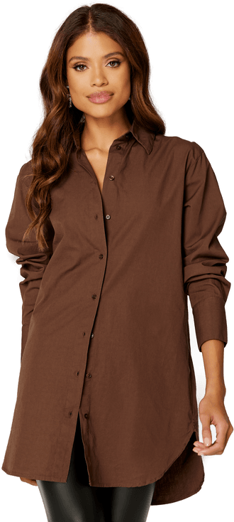 Bubbleroom Minou oversized long shirt