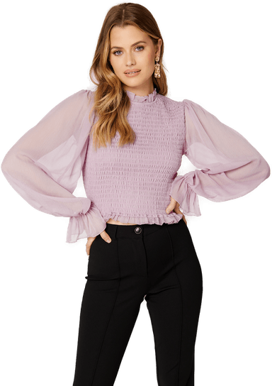 Bubbleroom Mejra smock top