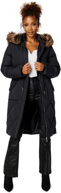 Chiara Forthi Hooded Long Down Jacket