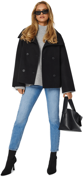 Bubbleroom Ava Short Coat