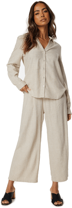 Happy Holly Nyla Linen Shirt