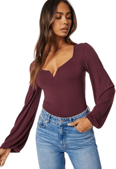 Bubbleroom Rudina puff sleeve top