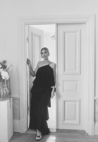 Andrea Norrman X Bubbleroom Flounce Maxi Skirt