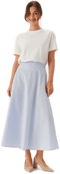Bubbleroom CC Cotton Maxi Skirt