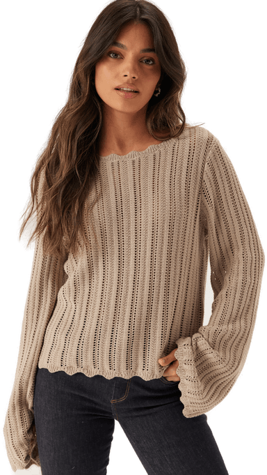 Bubbleroom Boat Neck Sweater