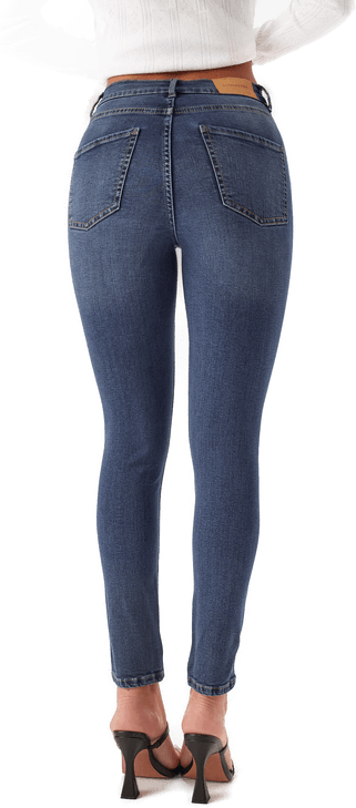 Bubbleroom High Ankle Superstretch Jeans