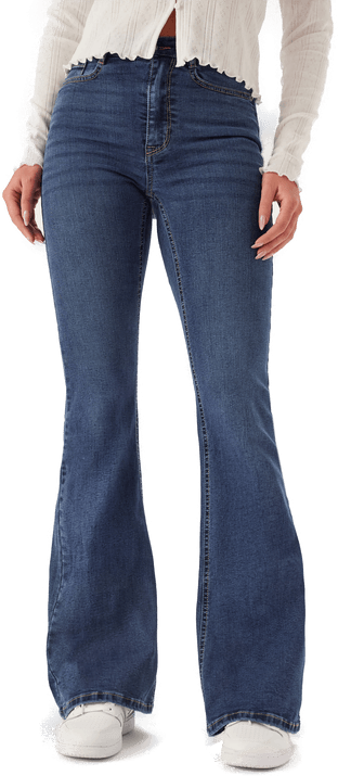 Bubbleroom High Flare Superstretch Jeans