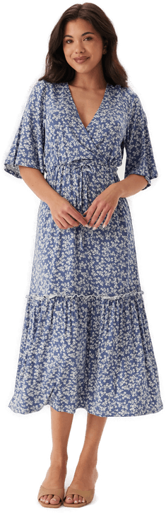 Happy Holly Wrap Dress