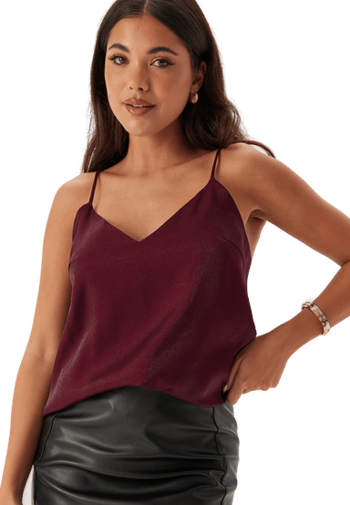 Bubbleroom V-neck Shimmer Singlet