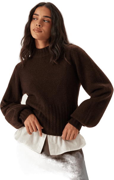 Bubbleroom Volume Sleeve Sweater
