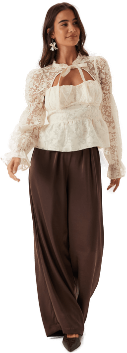 Chiara Forthi Peplum Blouse