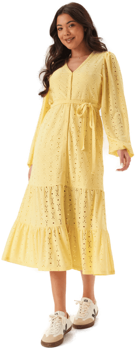 Happy Holly Soft Broderie Anglaise Dress