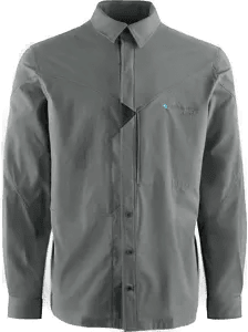 Klättermusen Garm Langermet Skjorte Teal Grey M