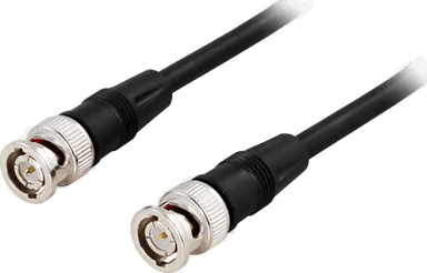 Deltaco BNC Koblingskabel 1m Svart