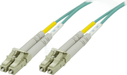 Deltaco OM3 fiberkabel LC - LC, 10m