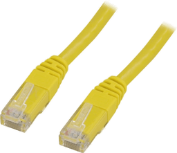 Deltaco UTP Cat6 patchkabel 1,5m, gul