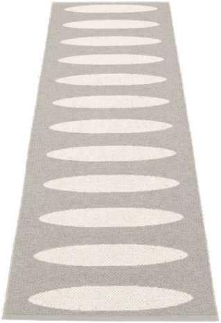 Pappelina Ella Warm Grey/Vanilla 70x450 cm