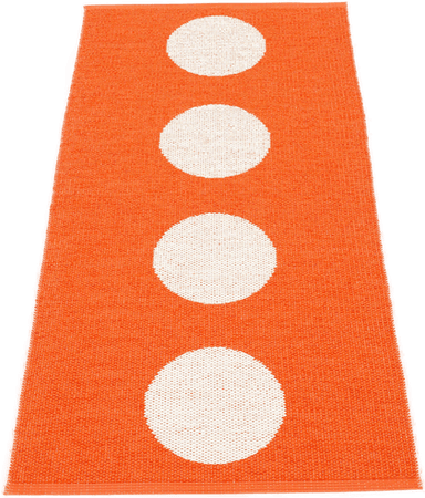 Pappelina Vera 70x150 cm orange/vanilla