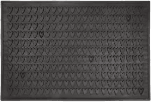 Dixie Hjärtligt dørmatte 90x60 cm