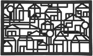 Dixie Villastad 45x75 cm