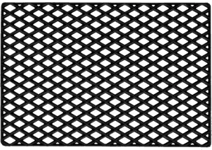 Dixie Black grid 45 x 75 cm