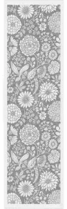 Ekelund Linneväveri Flowering bordløper 35 x 120 cm