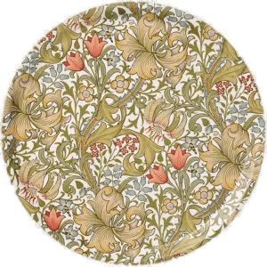 Klippan Yllefabrik Golden Lily brikke Ø38 cm