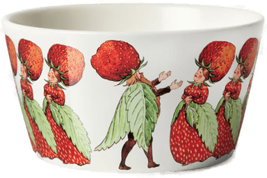 Design House Stockholm Familjen Jordgbær bolle 50 cl