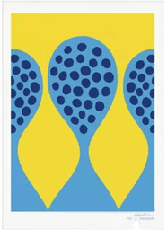 Design House Birds 1967 plakat 50x70 cm