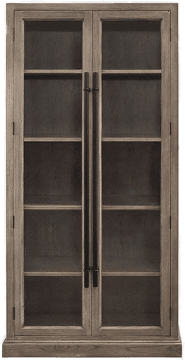 Artwood Narbonne vitrineskap grå
