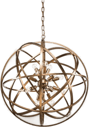 Artwood Taklampe Nest 80 cm Messing