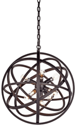 Artwood Taklampe Nest svart 50 cm