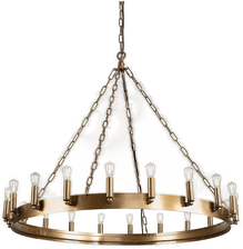 Artwood Crown Taklampe 105 cm antikk messing