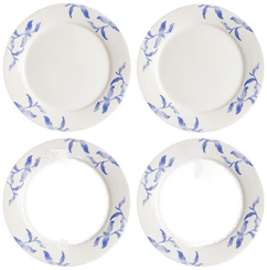 Scandi Living Havspil tallerken 28 cm