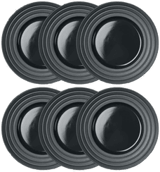 Njrd Lines tallerken Ø27 cm 6-stk.