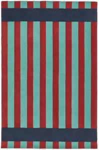 Scandi Living Aisles ullteppe Grønn 170x240 cm