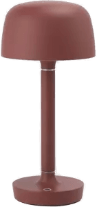 Scandi Living Halo bordlampe 25,5 cm Burgundy