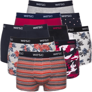 Wesc 9P Mixpack Boxer Briefs Herre