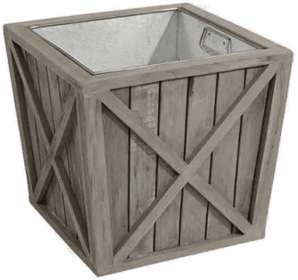 Artwood Creekplant blomsterkasse charcoal