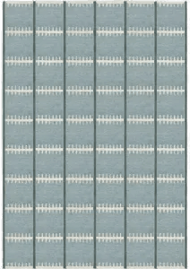 Layered Lilly ullteppe Blue 180x270 cm